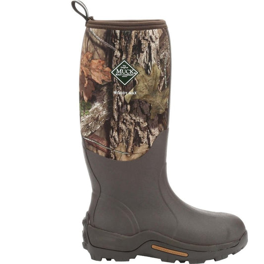 MUCK Men's Mossy Oak® Break Up Country™ Woody Max Boot, Brown, Size 15(M)