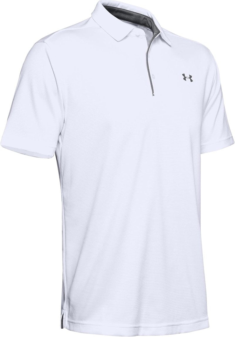 Under Armour Men's Tech Golf Polo - Lightweight Moisture-Wicking Fabric | Classic Fit