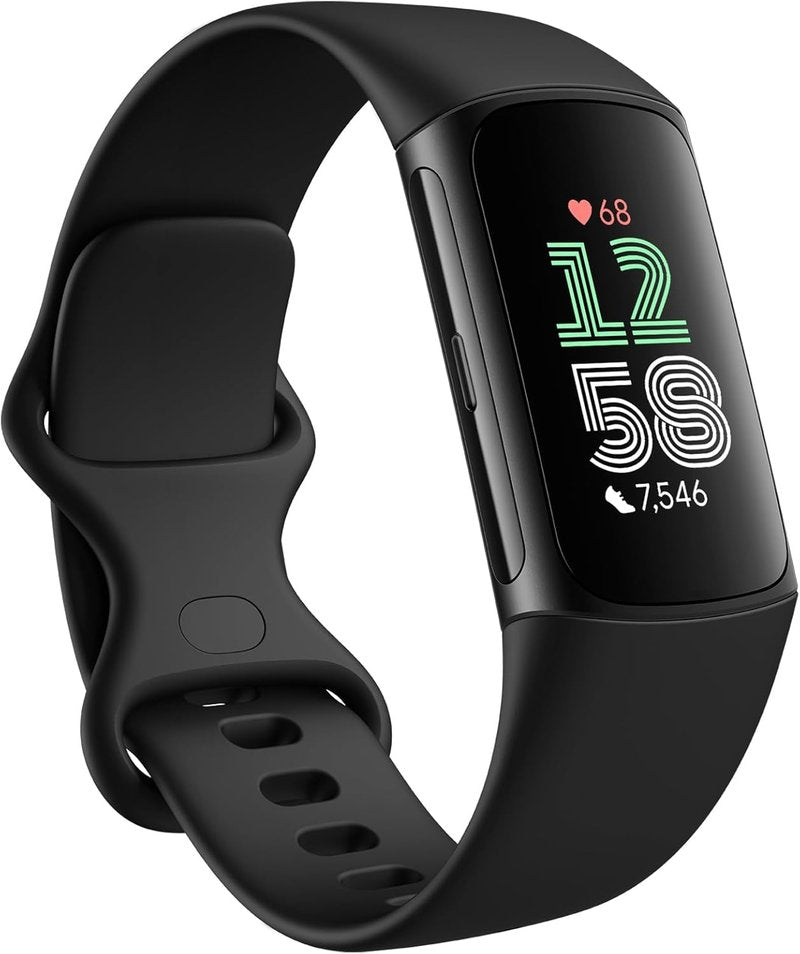Fitbit Charge 6 Fitness Tracker - Heart Rate Monitor & GPS | Obsidian Color