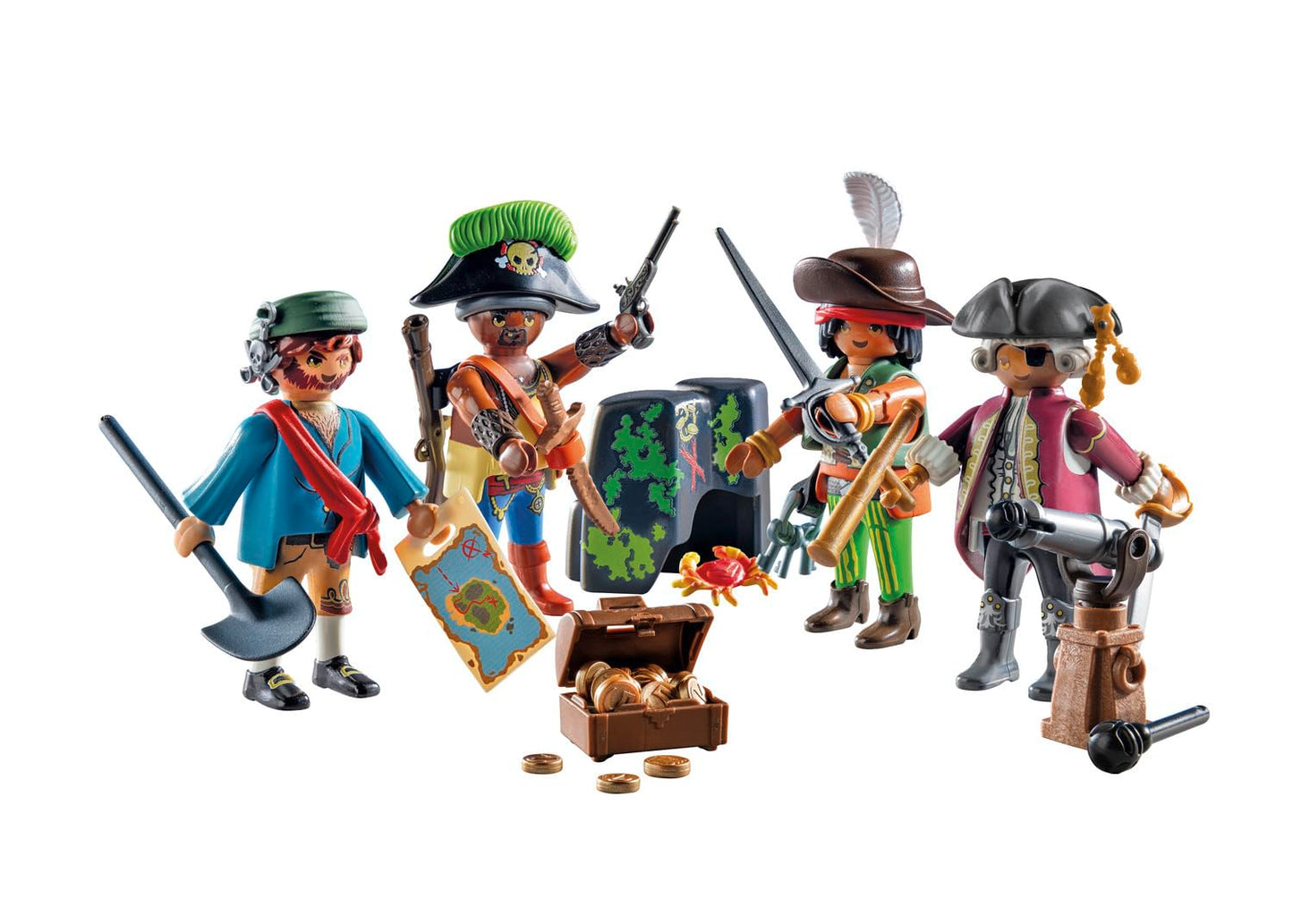 Playmobil 71533 My Figures: Pirates, figures collection, fun imaginative role-play, playsets suitable for children ages 4+