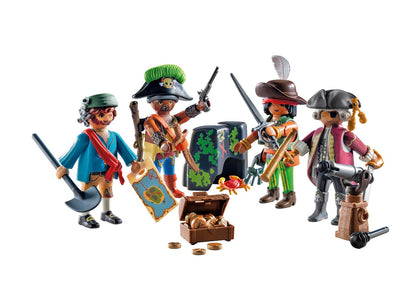 Playmobil 71533 My Figures: Pirates, figures collection, fun imaginative role-play, playsets suitable for children ages 4+