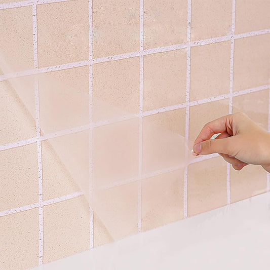 CiCiwind Contact Paper Clear Glossy Self Adhesive Film Covering Removable Protective Film Contact Paper Shelf Drawer Liner Transfer Tape Roll 17.7" x 9.8'