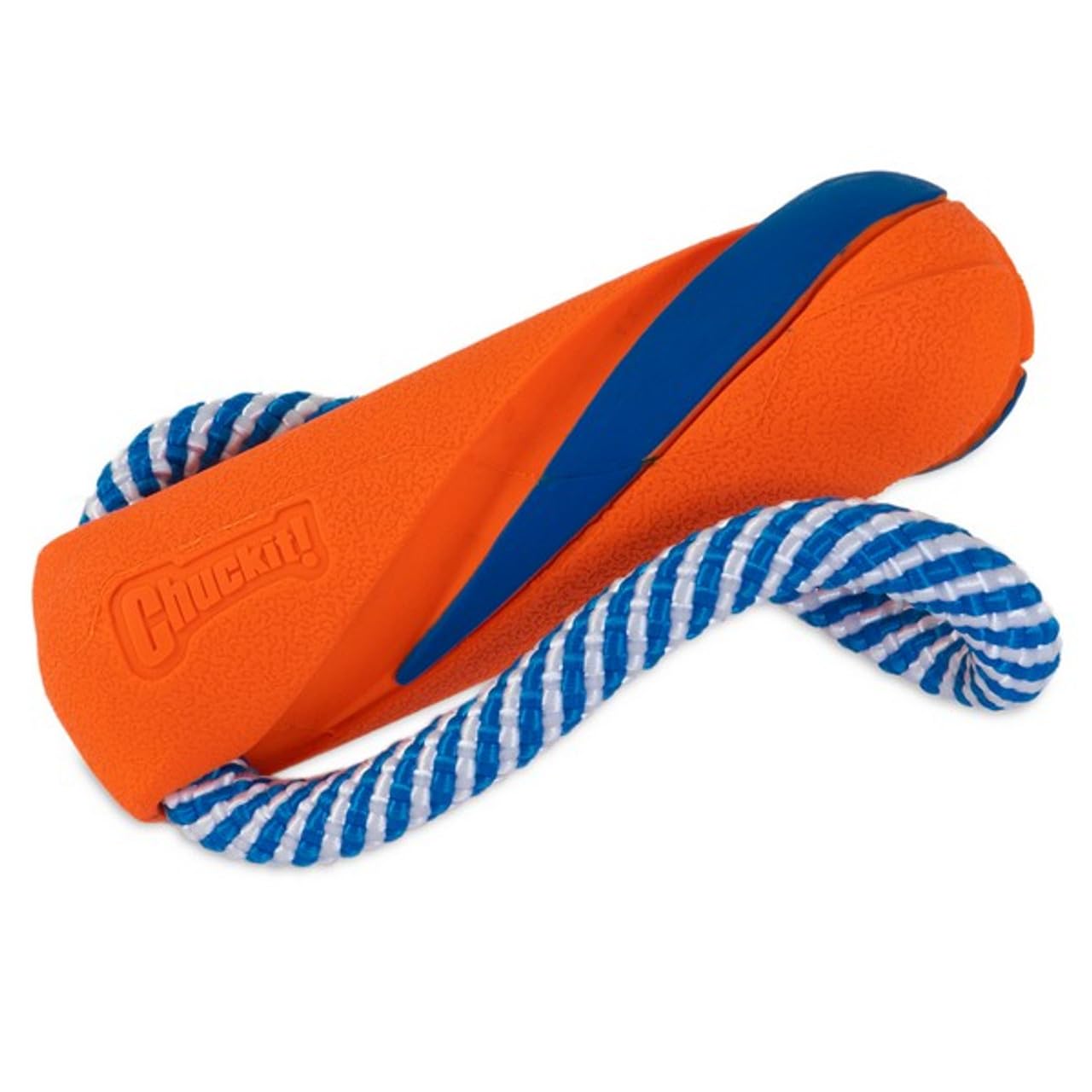 Chuckit! Ultra Bumper Tug Dog Toy Rope and Rubber Fetch Toy Tug of War for Dogs