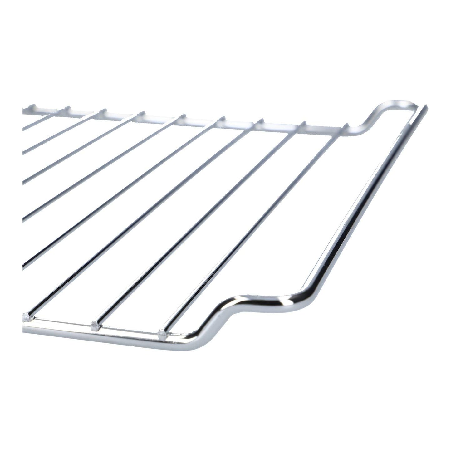 LUTH Premium Profi Parts Chrome Baking Grid for Oven, 448 x 340 mm, Chrome-plated Steel, Electric, Built-In, Durability, Front Orientation