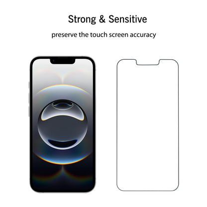 Ailun Screen Protector for iPhone 16 / iPhone 15 / iPhone 15 Pro [6.1 Inch] Display 3 Pack Tempered Glass, Dynamic Island Compatible, Case Friendly [Not for iPhone 16 Pro 6.3 Inch].