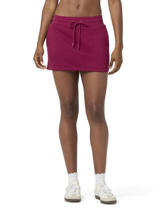 florence by mills Women's Cozy Crush Sporty Skirt, Bing Cherry, Small