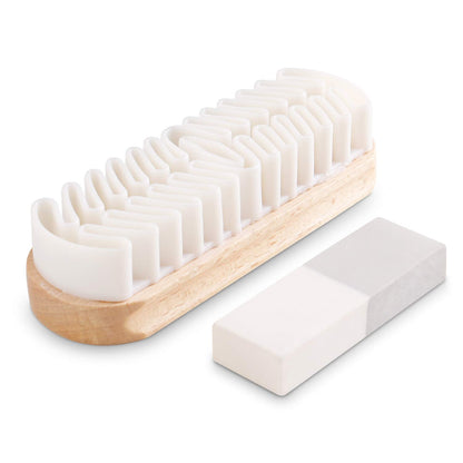 Suede & Nubuck Cleaning Kit By Care Guys: Hard-wearing crepe brush with A Cleaning Eraser