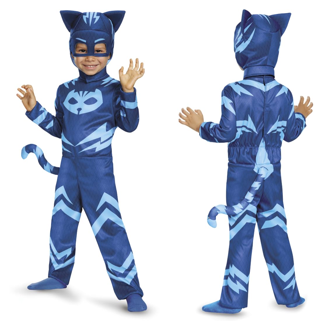 Catboy Classic Toddler PJ Masks Costume, Large/4-6