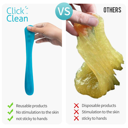CLICK CLEAN Keyboard Cleaning Gel, 7oz Universal Cleaning Gel for Keyboards Electronics Cleaner Dust Cleaning for Car, Laptop, Keyboard, Air Vents