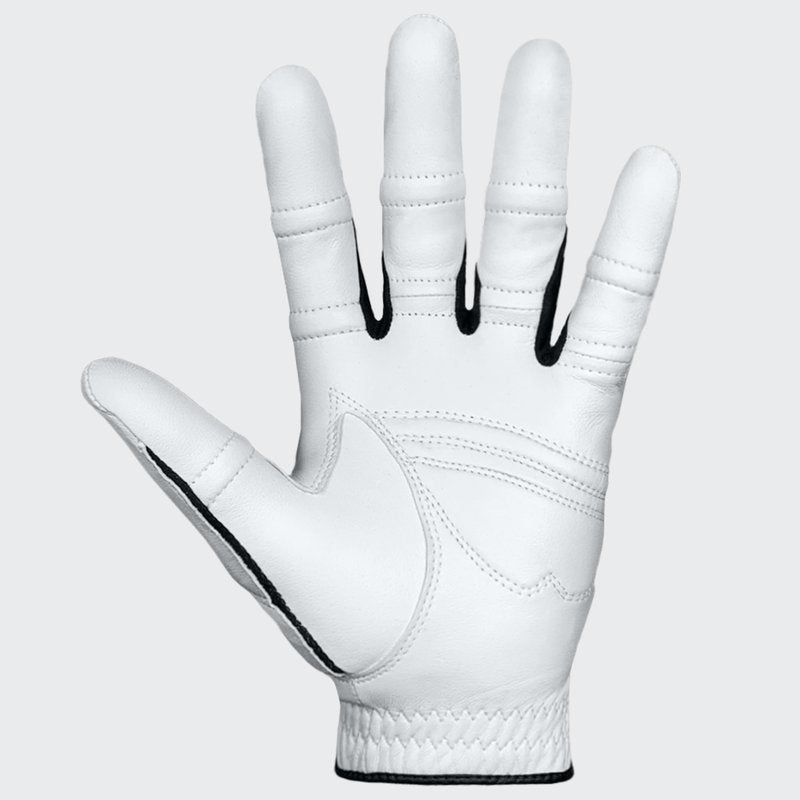 Bionic Men's StableGrip with NaturalFit 2.0 Golf Glove with Dual Expansion Thumb for Best Fit - Premium Cabretta Leather… (White, Medium, Right)