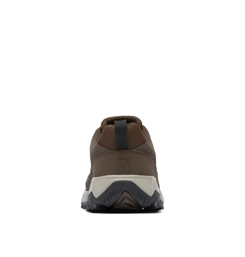 Columbia Men's Strata Trail Low, Cordovan/Golden Yellow, 11.5