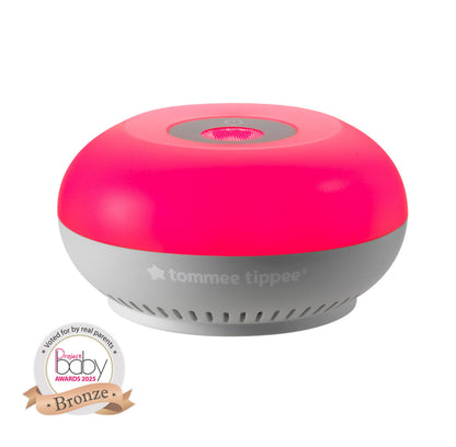 Tommee Tippee Dreammaker Baby Sleep Aid, Developed with Scientists, LED Red Nightlight, Adjustable Brightness and Pulsing Glow, Automatic CrySensor Soothes with Pink Noise