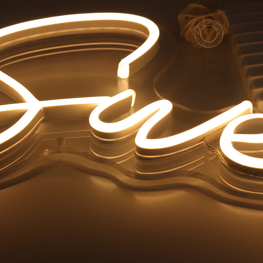 SYLHOME You Are Amazing LED Neon Light Sign 5V Girls Boys Bedroom Living Room Classroom Wall Decor Sign Hanging Smart Kid Birthday USB 16.9" X 10.6" Warm White