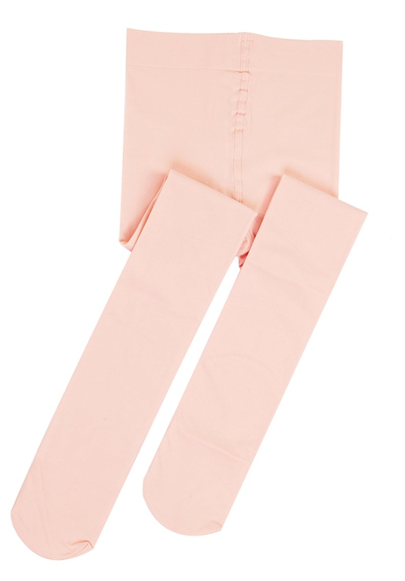 DIPUG Ballet Tights for Girls Dance Tights Toddler Thick Soft Footed Kids Pink Stockings Size 3t 4t 5t, 2 Pack