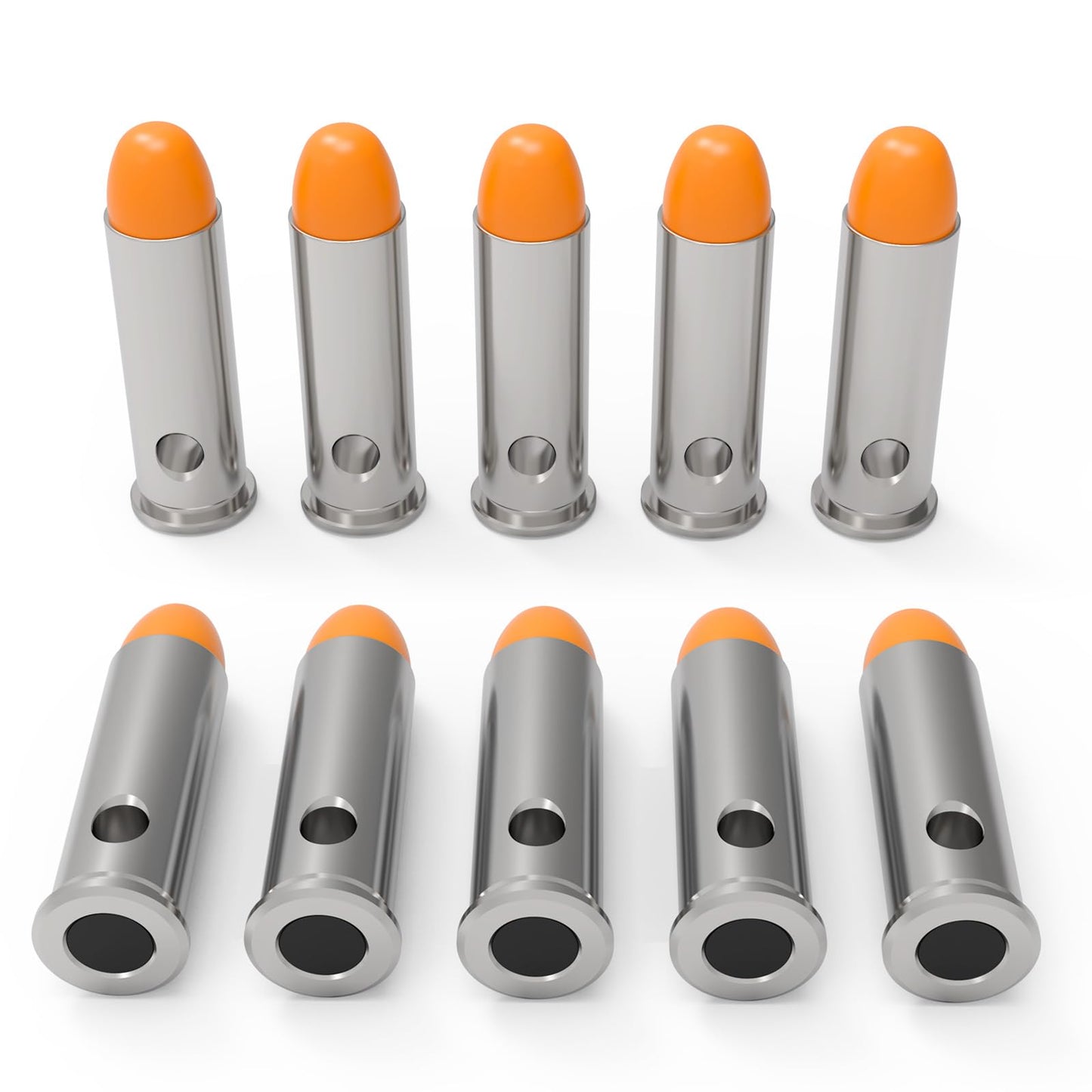 GORTAR 38SPL Snap Caps Training Dummy Rounds Practice Safe Loading Firing Close to Real Weight -10 Pcs