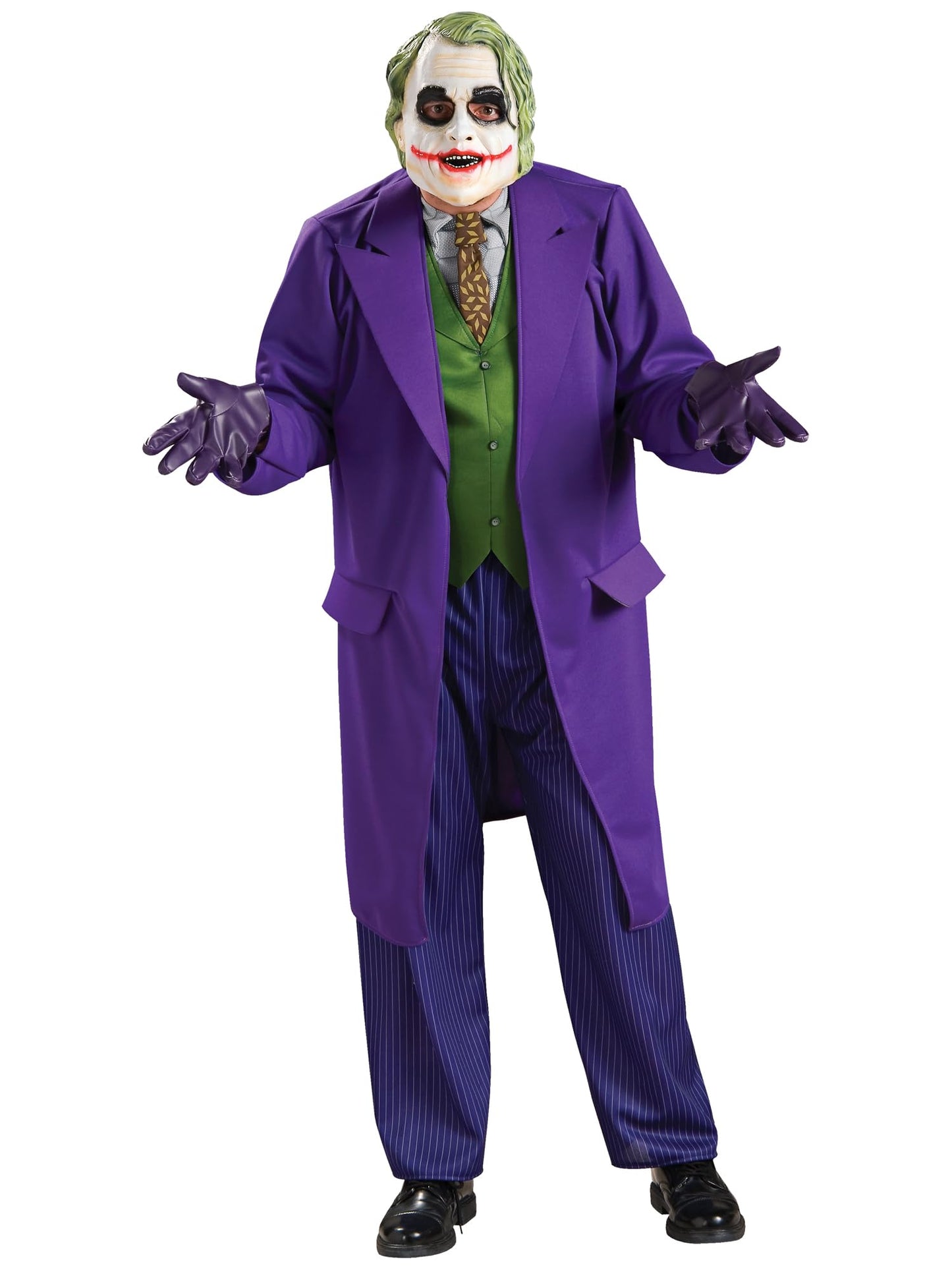 DC Batman The Dark Knight: The Joker Costume for Adults by Rubies, Men's XL