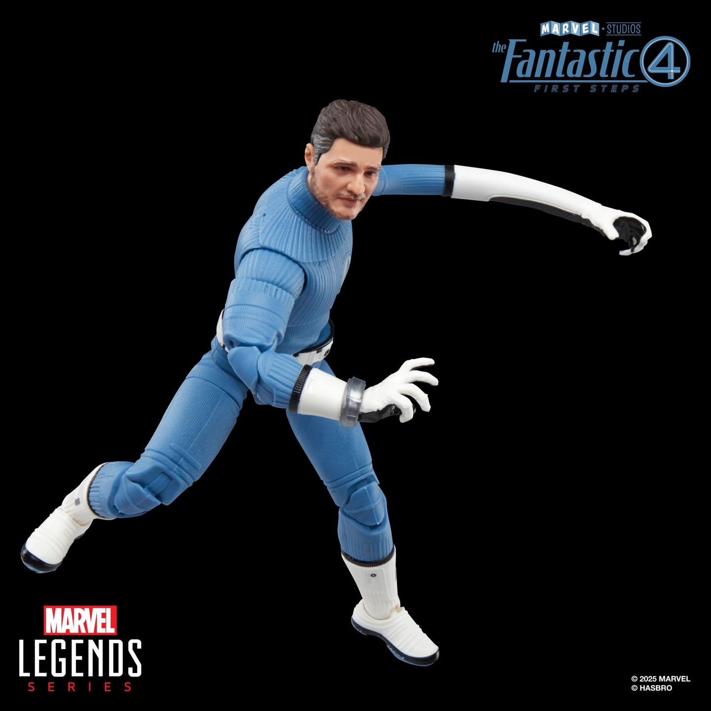 Marvel Legends Series Mister Fantastic Action Figure, Fantastic Four, Blue