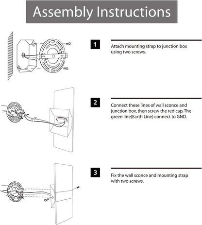 ChangM Modern Wall Sconce 12W, Set of 4 LED Wall Lamp Cool White Acrylic Material Hardwired Wall Mounted Wall Lights