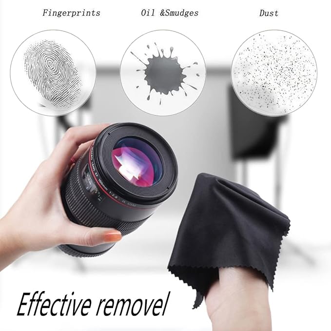 Glasses Cleaning Cloths, Premium Eyeglass Cleaner Cloth, Lens Wipes Cloth
