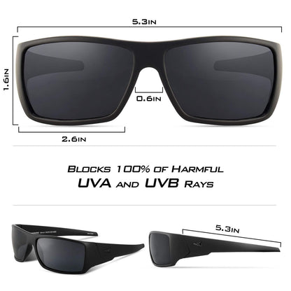 KastKing Iditarod Polarized Sport Sunglasses for Men and Women, Ideal for Driving Fishing Cycling and Running, UV Protection