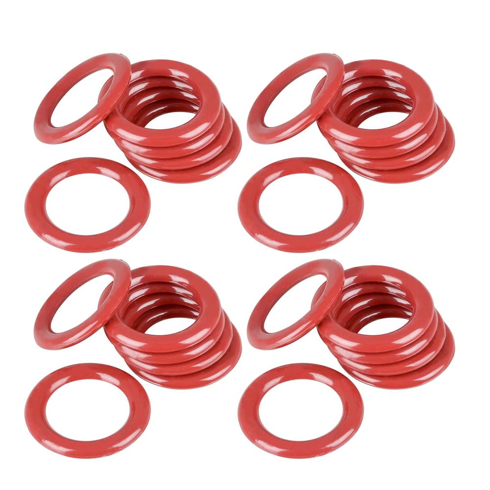 Plastic Carnival Rings - Pack of 24 - 2.5 Inch Rings for Ring Toss - Fun Target Toys - Cool Homemade School and Carnival Party Favors