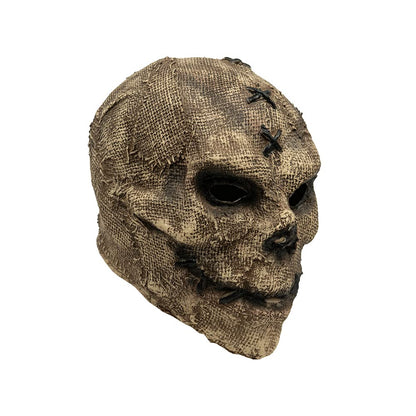 GOODKSSOP Unisex Retro Old Scary Skull Halloween Mask Cosplay Horrible Head Full Face Latex Helmet Creepy Costume Prop for Carnival Themed Party