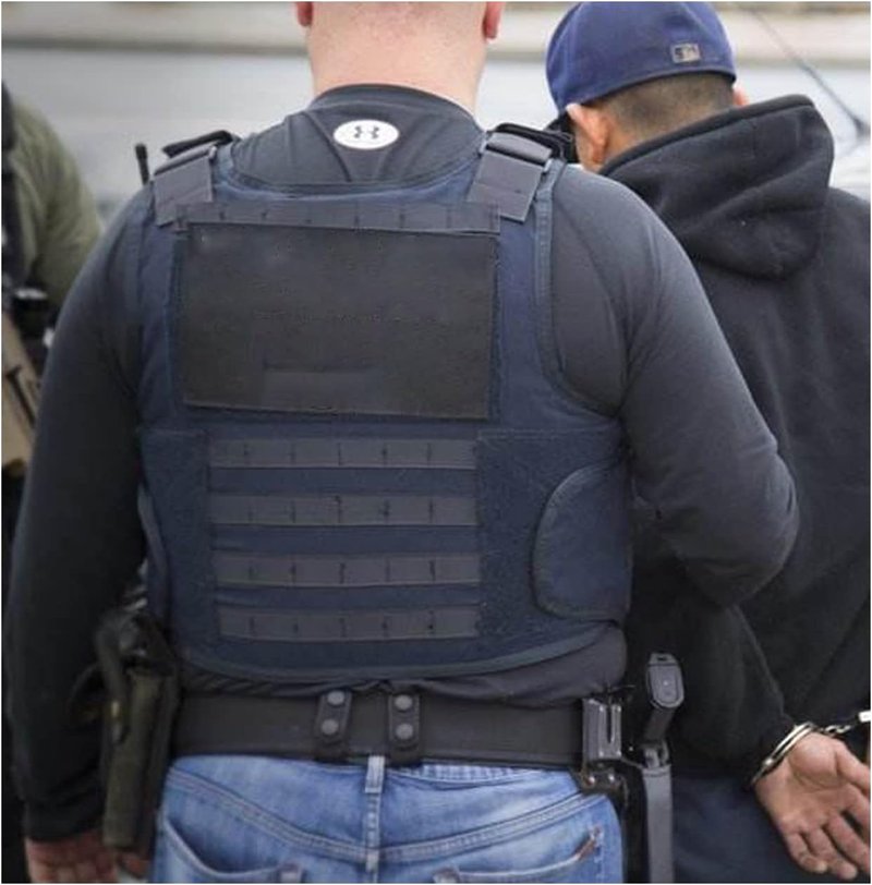 Tactical Duty Belt Keeper - Nylon Double Snaps for 2"-2.25" Belts | Police Accessories