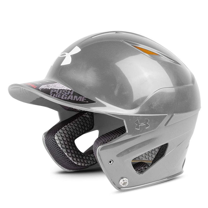 Under Armour Converge Batting Helmet - Solid Coated, Navy Blue