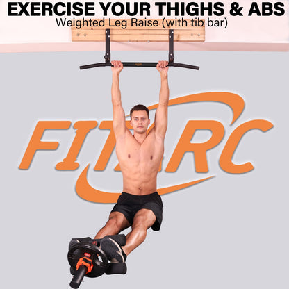 Fitarc Joist Mount Pull Up Bar, Chin Up Bar Ceiling Mount, Heavy Duty, Workout for Home Gym, 42 in Wide -Patent Pending