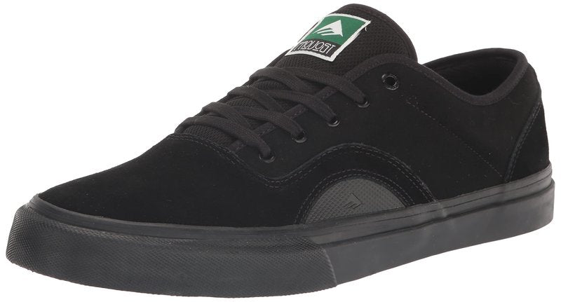 Emerica Provost G6 – Pro Skate Tech, Reinforced Build, Cushioned Feel, Everyday Wear Black/Black/Black
