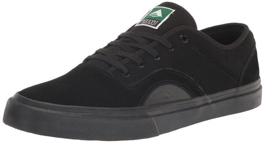 Emerica Provost G6 – Pro Skate Tech, Reinforced Build, Cushioned Feel, Everyday Wear Black/Black/Black