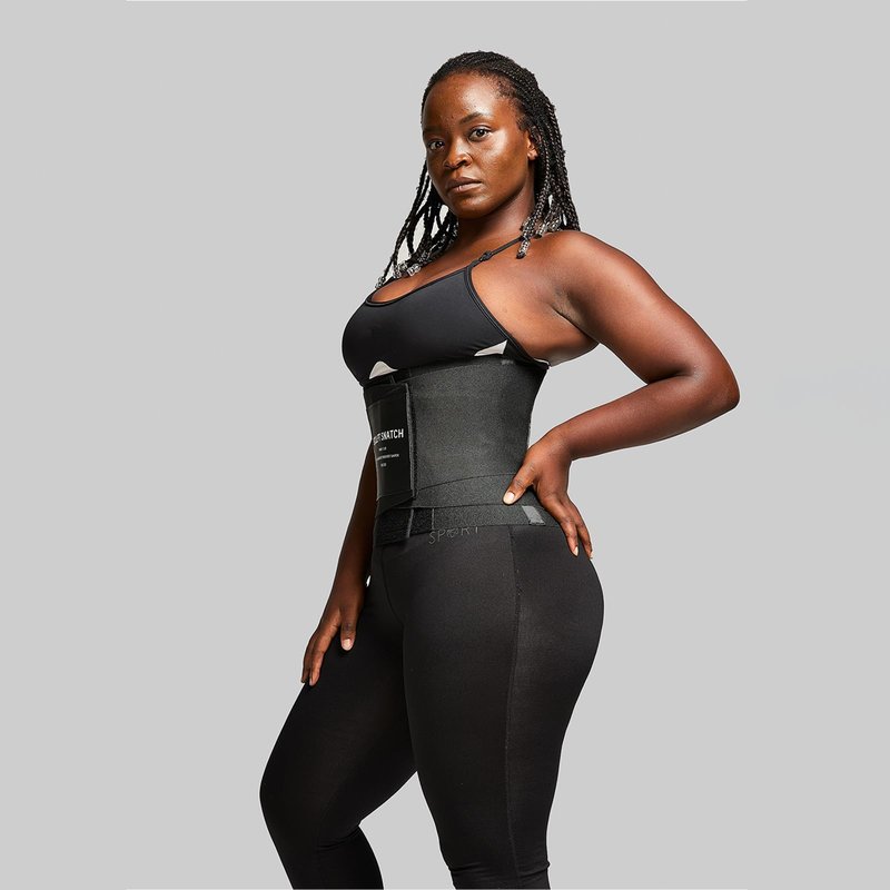 Sculpt Snatch Hourglass Waist Trainer for Women–Adjustable Sweat Band for Stomach, Tummy Control&Workout Waist Trimmer(PURPLE,3XL)