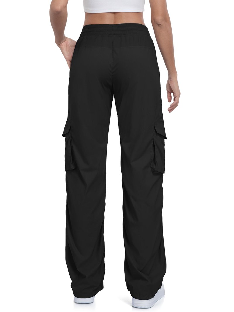 Tapata Womens 28/31/34 Inseam Lightweight Cargo Dance Studio Pants Ruched Petite/Regular/Tall Joggers for Workout Casual