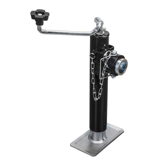 Torin 2000lbs Trailer Jack Heavy-Duty Square Direct Weld on RV Jack, 10 Inches Lift, Adjustable Drop Leg, for Lifting RV Trailer, Horse Trailer, Utility Trailer, Yacht Trailer