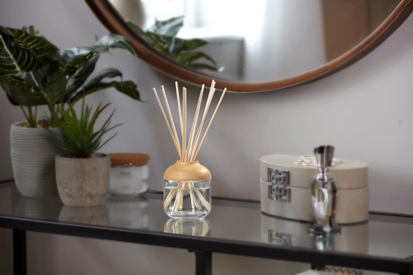 Yankee Candle Reed Diffuser, Pink Sands, 120 ml, Up to 10 Weeks of Fragrance
