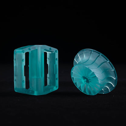 Siraya Tech Blu - Tough Resin 3D Printing with High Toughness Resolution Strong and Precise 405nm UV-Curing 3D Resin for LCD DLP (Emerald Blue, 1kg)