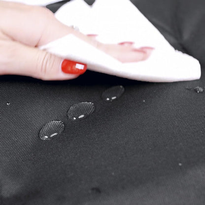 Ferplast Dog & Cat Mat - Washable Dog Bed - Waterproof & Scratchproof - Soft Mat for Cars, Kennels & Baskets - Jolly - 65 x 48 CM, SM, BLACK