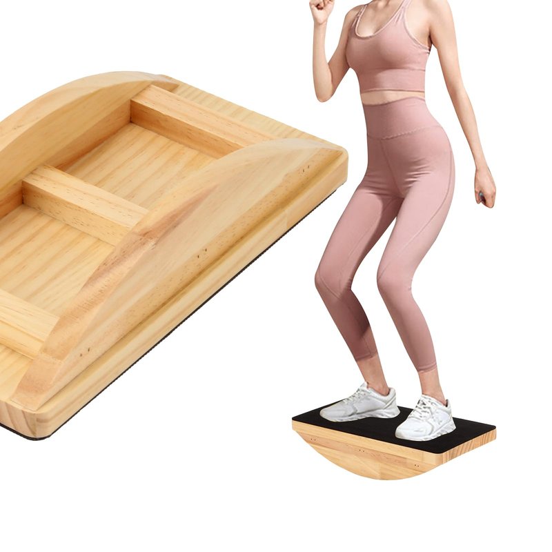 Cheer Balance Trainer, Wooden Cheer Flyer Stand, Cheer Stand for Cheerleading Flyer Balance, Cheer Flyer Stand Balance and Flexibility Trainer for Flexibility Core Strength (For beginners)