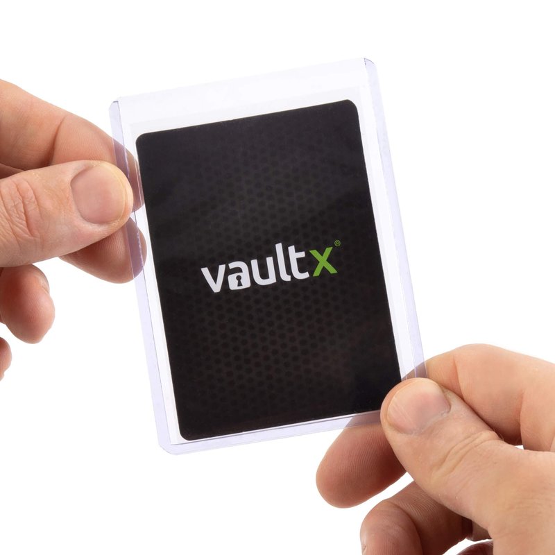 Vault X Toploaders 75pt (25 Pack), 3" x 4" Seamless Clear Rigid Card Holders for Trading Cards TCG