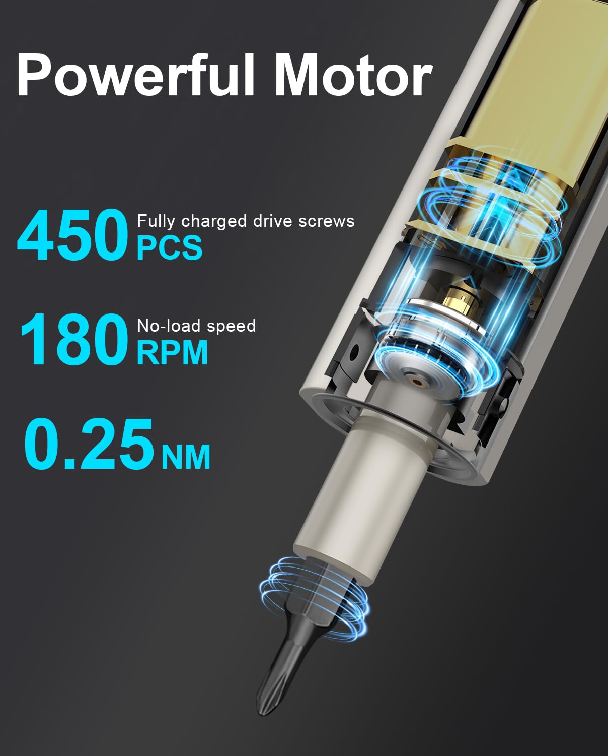 HYCHIKA Precision Screwdriver Set, Mini Electric Screwdriver 67-in-1 with 52 Magnetic Bits, 3 Torque Settings, LED Light & Rechargeable Repair Tool Kit for Computer Phone Camera