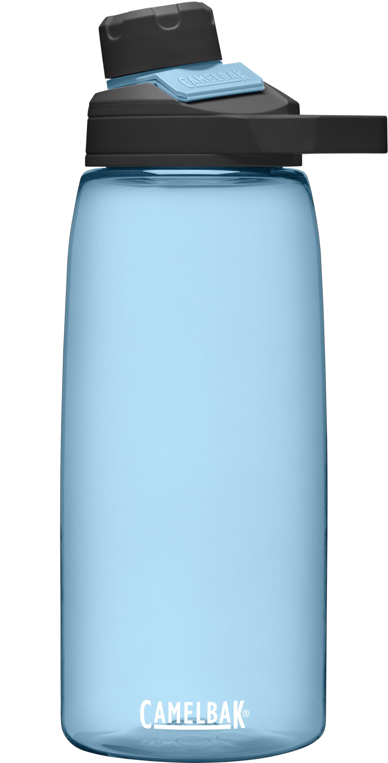CamelBak Chute Mag BPA Free Water Bottle with Tritan Renew - Magnetic Cap Stows While Drinking, 32oz, True Blue