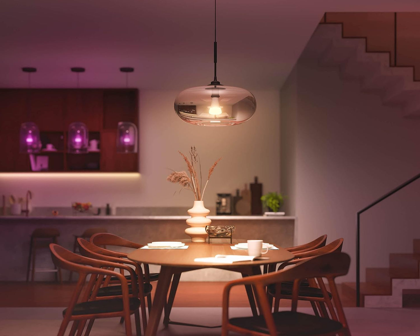 Philips Hue NEW White Ambiance Smart Light Bulb 75W - 1100 Lumen [E27 Edison Screw] With Bluetooth. Works with Alexa, Google Assistant and Apple Homekit