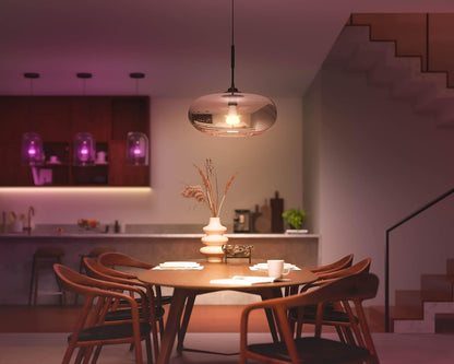 Philips Hue NEW White Ambiance Smart Light Bulb 75W - 1100 Lumen [E27 Edison Screw] With Bluetooth. Works with Alexa, Google Assistant and Apple Homekit