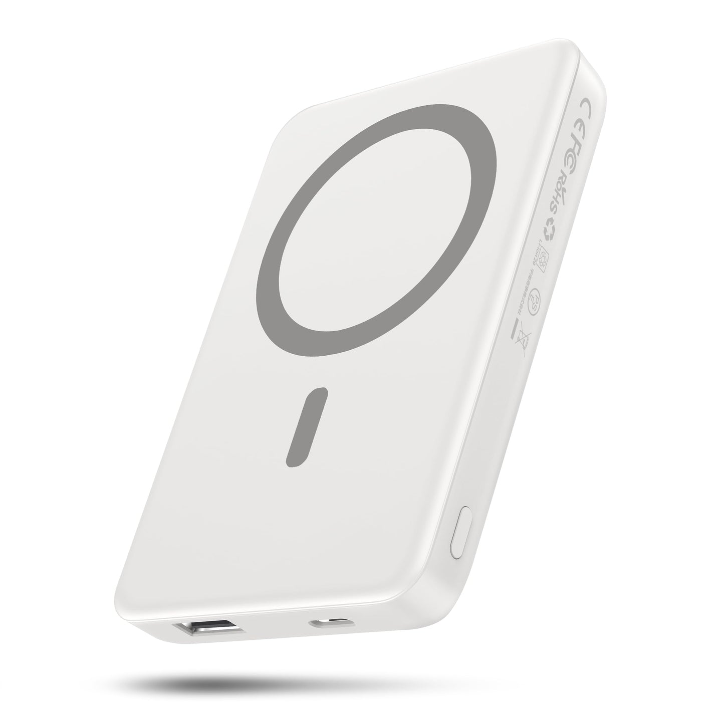 for Magsafe Battery Pack, 10000mAh Magnetic Portable Charger with USB-C 20W Fast Charging, Slim & Lightweight Wireless Power Bank for iPhone Air/17/16/15/14/13 Series, for Travel Cruise Essentials