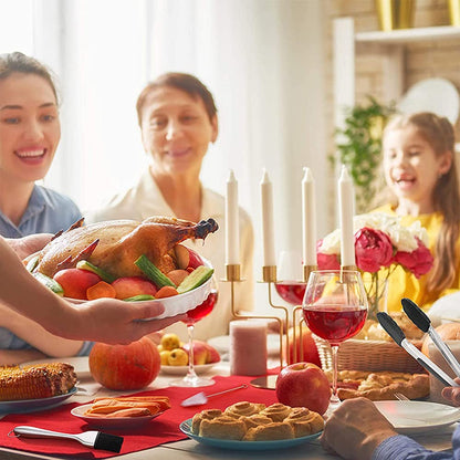 JY COOKMENT Stainless Steel Turkey Baster Baster Syringe for Cooking Meat Injector Set with 2 Marinade Needles 1 Cleaning Brush for Home Baking Kitchen Tool