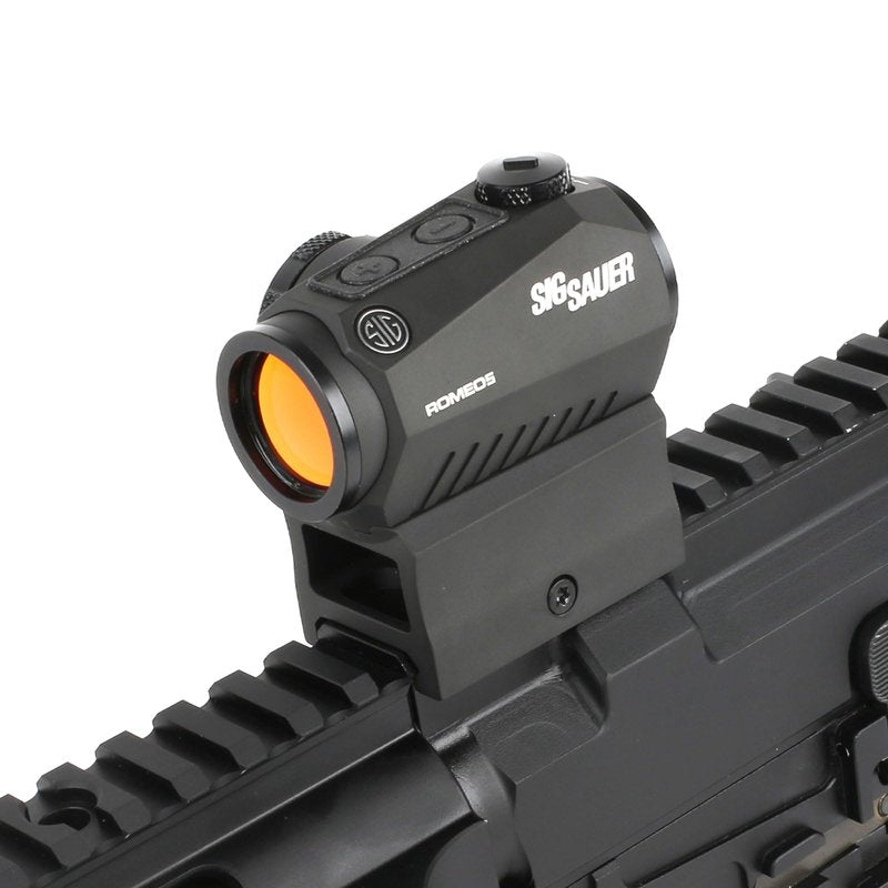 SIG SAUER ROMEO5 GEN I 1X20mm Tactical Hunting Shooting Durable Waterproof Fogproof Illuminated 2 MOA Red Dot Reticle Gun Sight - Black - GEN I Red Dot Sight - Black (SOR52001)