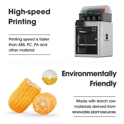 eSUN Upgraded Matte PLA Filament 1.75mm, Matte PLA 3D Printer Filament, Shine-Free Color, Frosted Texture, 1KG Spool (2.2 LBS) 3D Printing Filament for 3D Printers, Matte Deep Black