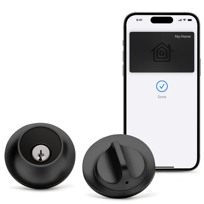 Level Bolt Smart Deadbolt - Make Your Lock Smart & Keep Your Existing Hardware and Keys - Keyless Entry via Level App (iOS & Android) - Works with Apple Home