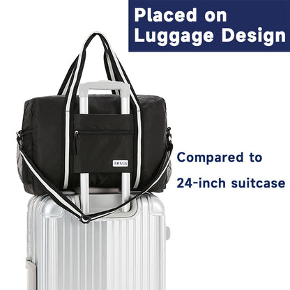 Arxus Travel Lightweight Waterproof Foldable Storage Carry Luggage Duffle Tote Bag
