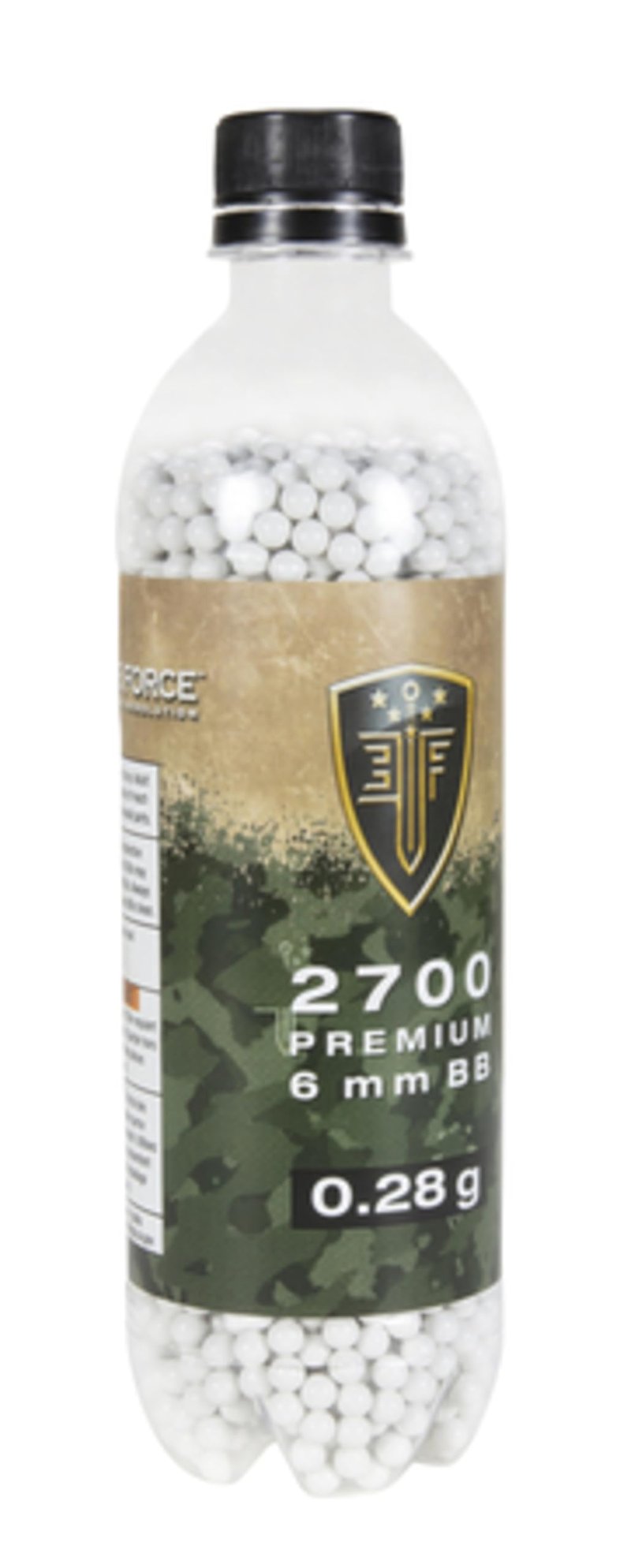 Elite Force Premium 6mm Airsoft BBs Ammo, .28 Gram, 2700 Count